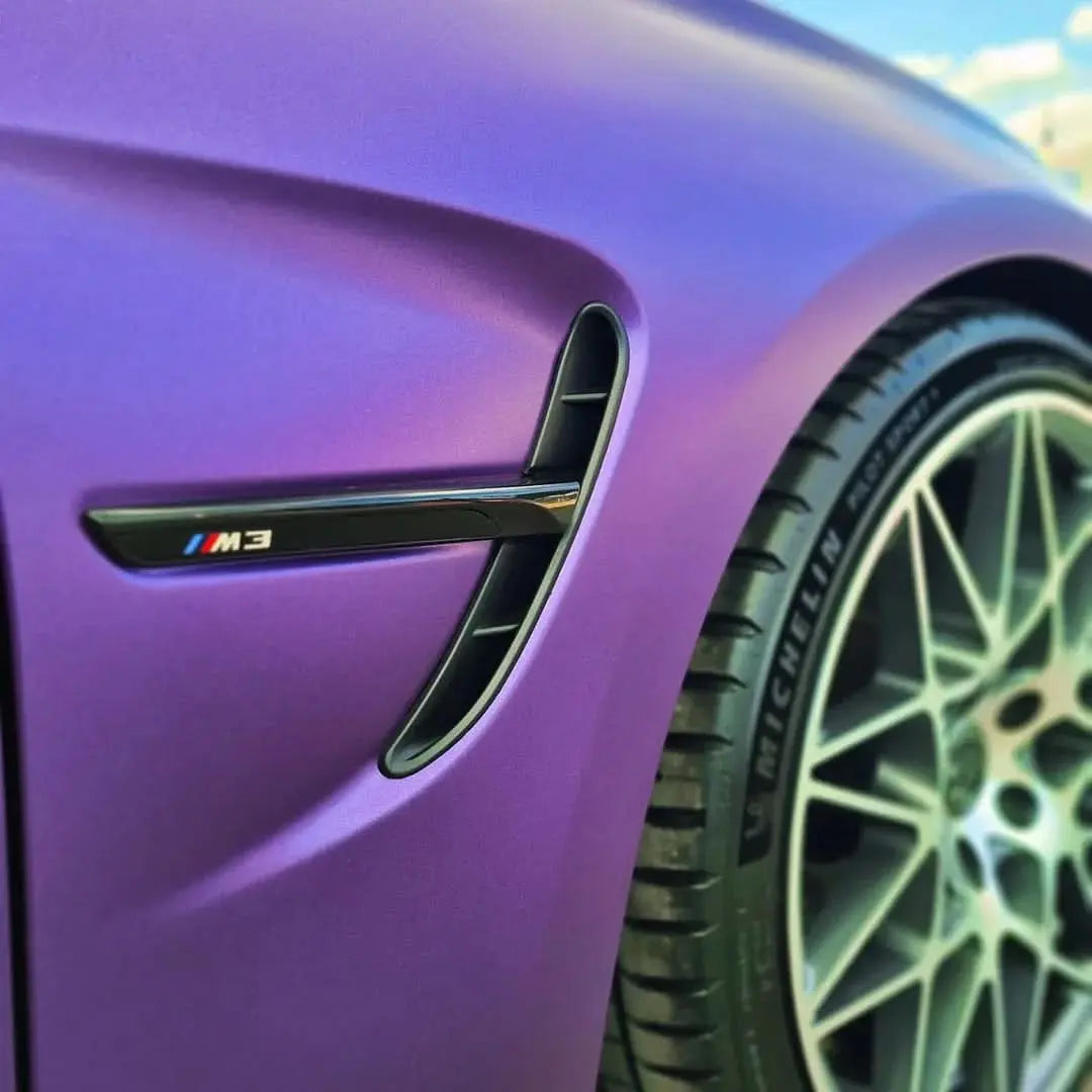Matte metallic violet car wrap | Oracal 970-406M | vinyl vehicle wrap