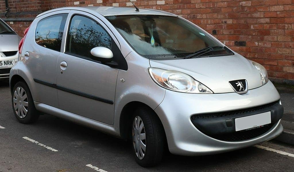 Photo of a Peugeot 107