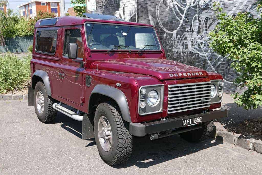 Photo of a Land Rover Defender