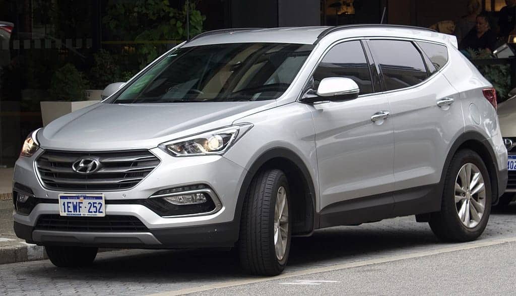 Photo of a Hyundai Santa Fe
