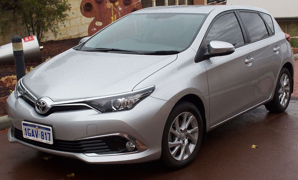 Photo of a Toyota Auris