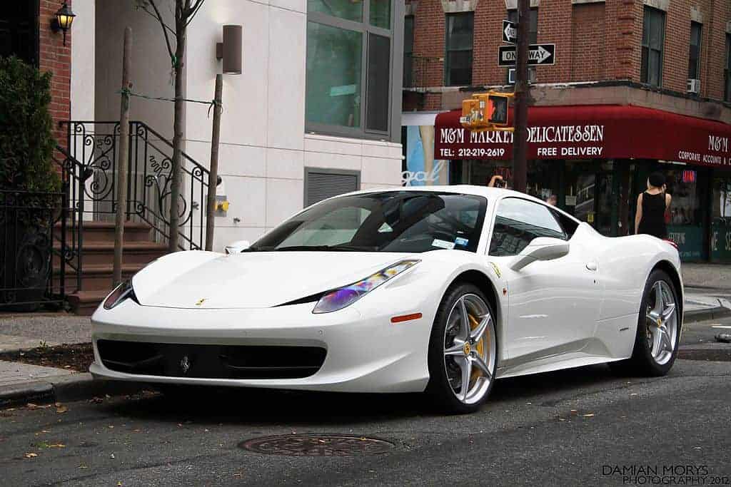 Photo of a Ferrari 458