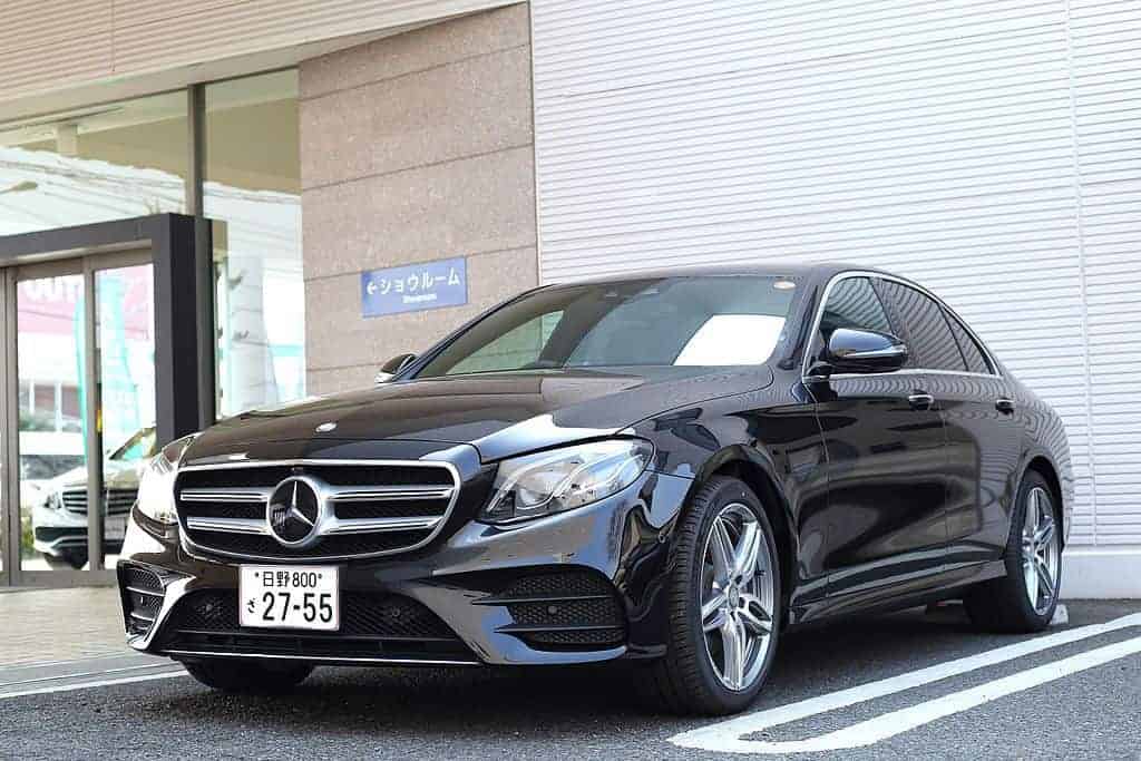 Photo of a Mercedes E Class