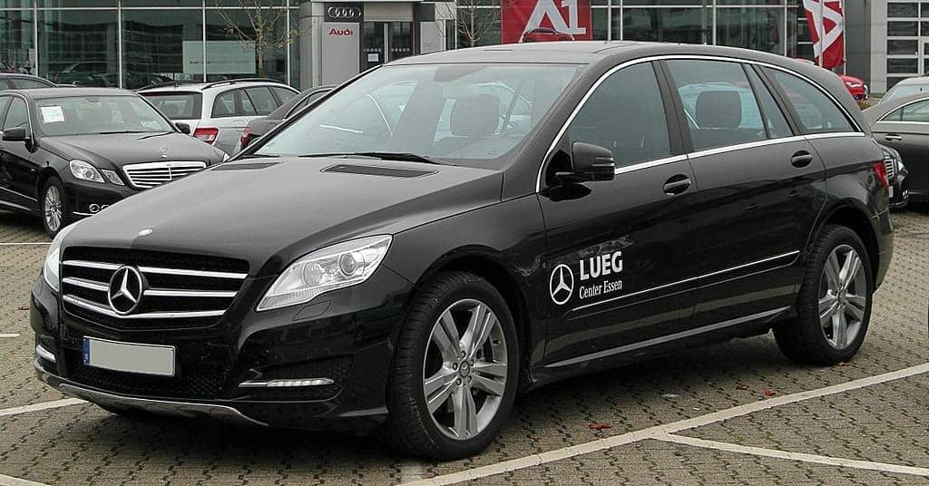 Photo of a Mercedes R Class