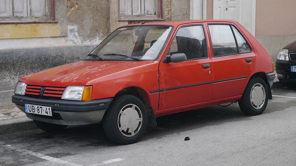 Photo of a Peugeot 205