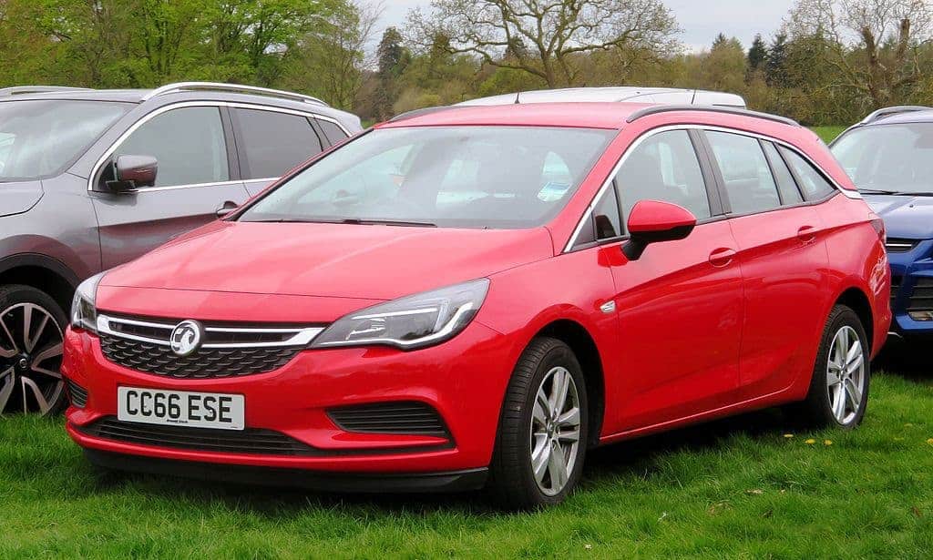 Photo of a Vauxhall Astra