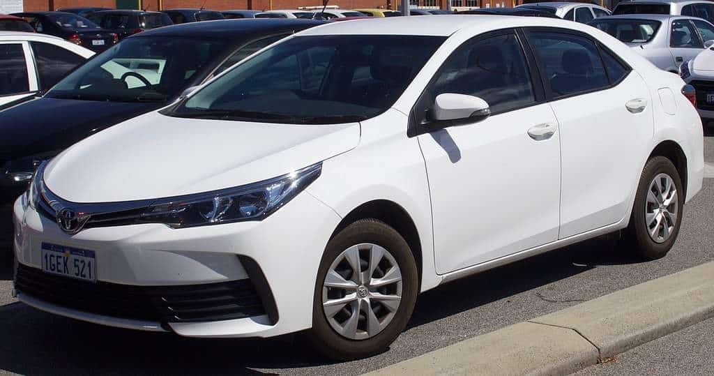 Photo of a Toyota Corolla