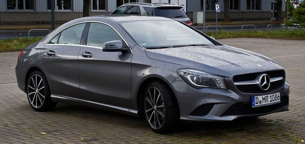 Photo of a Mercedes CLA