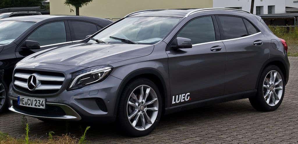 Photo of a Mercedes GLA