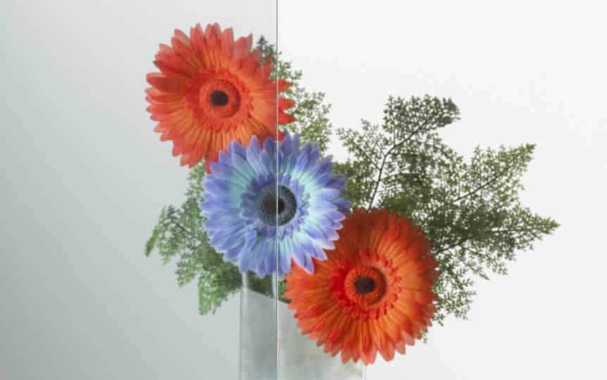 Lightly tinted UV window film | reduce 99.5% of UV rays | very light tint