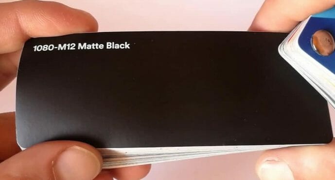 3M 2080 matte black vinyl wrap | for wrapping cars, boats & vans