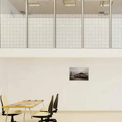 Big Frosted Block Patterned Window Film A5 sample window film image showing finish and effect