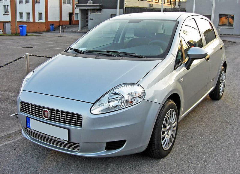 Photo of a Fiat Punto