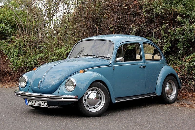 Photo of a Volkswagen Beetle