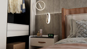 AA15 Grey Line Oak Structured Cover Styl' vinyl wrap | for furniture & walls