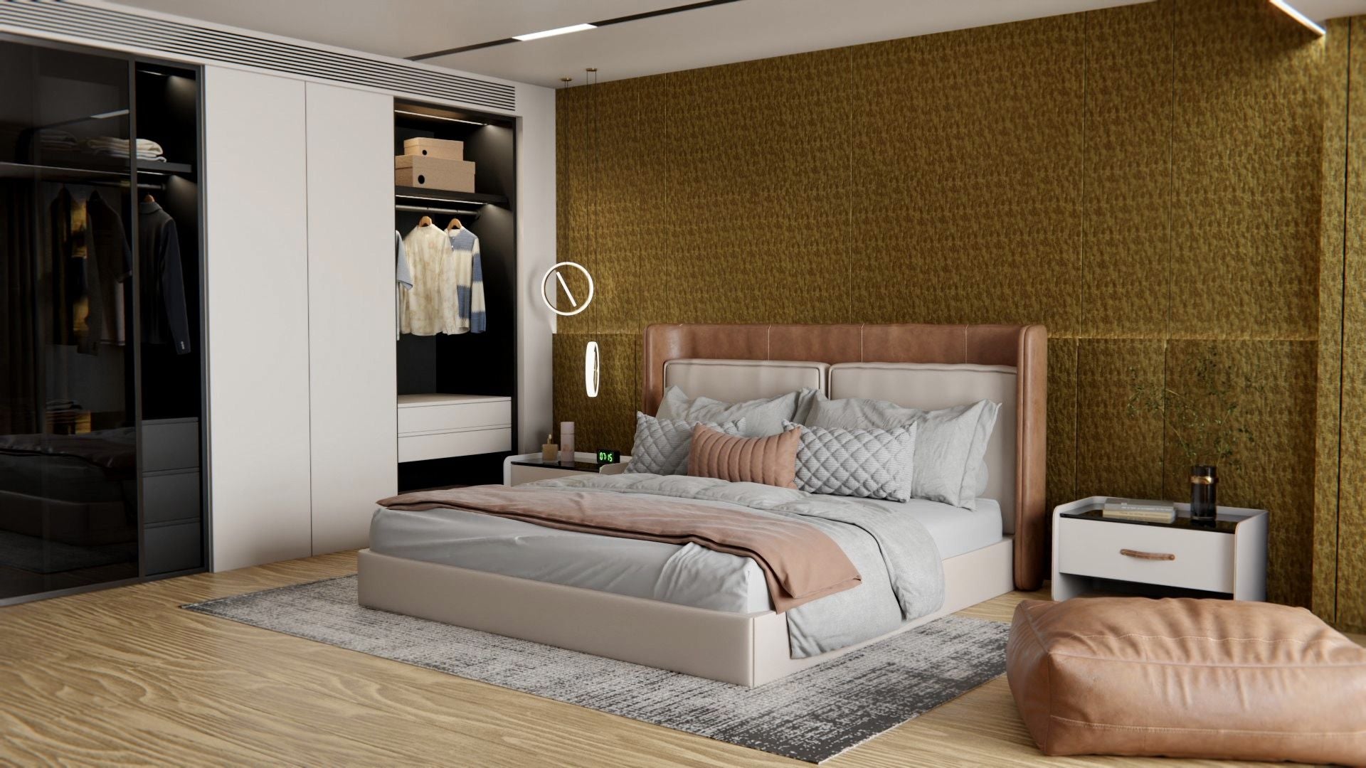 AL09 Gold Antique Cover Styl' vinyl wrap | for furniture & walls