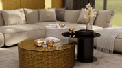 AL09 Gold Antique Cover Styl' vinyl wrap | for furniture & walls