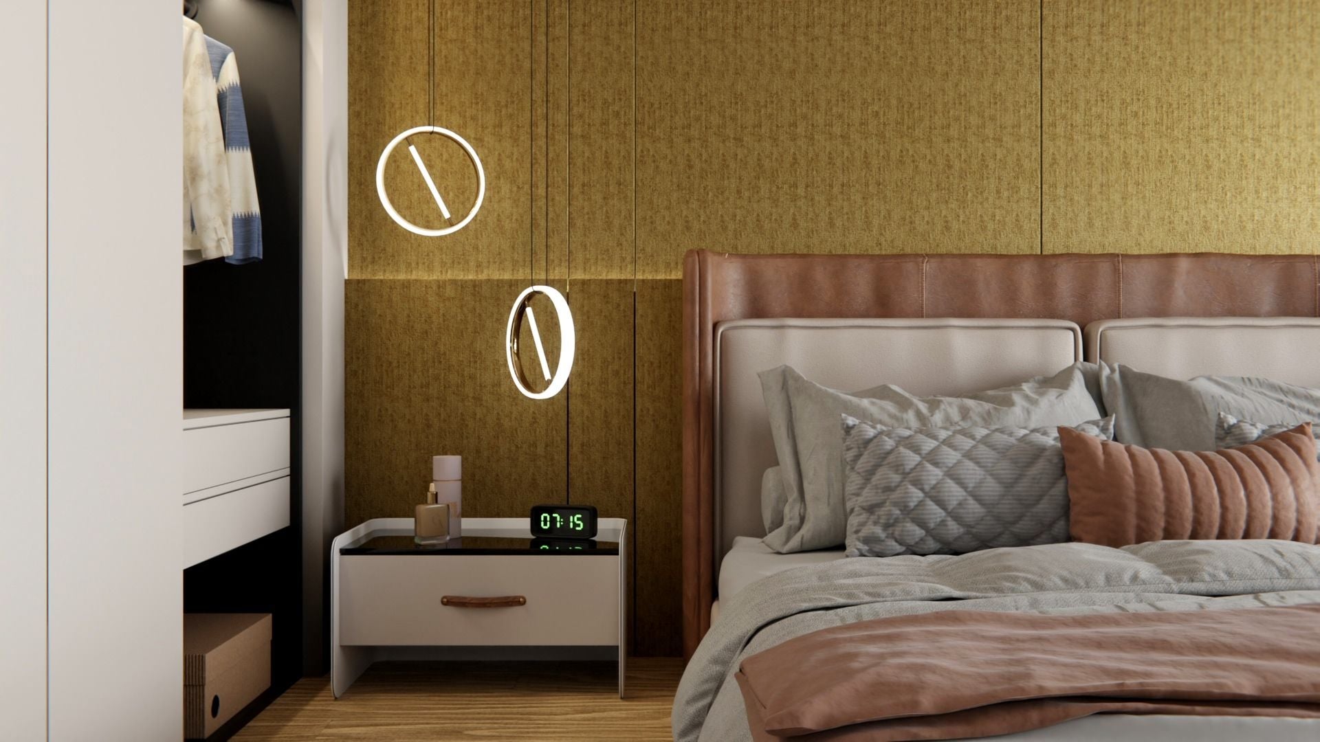 AL15 Yellow Gold Cover Styl' vinyl wrap | for furniture & walls