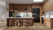 AT04 Orangey Teak Cover Styl' vinyl wrap | for furniture & walls