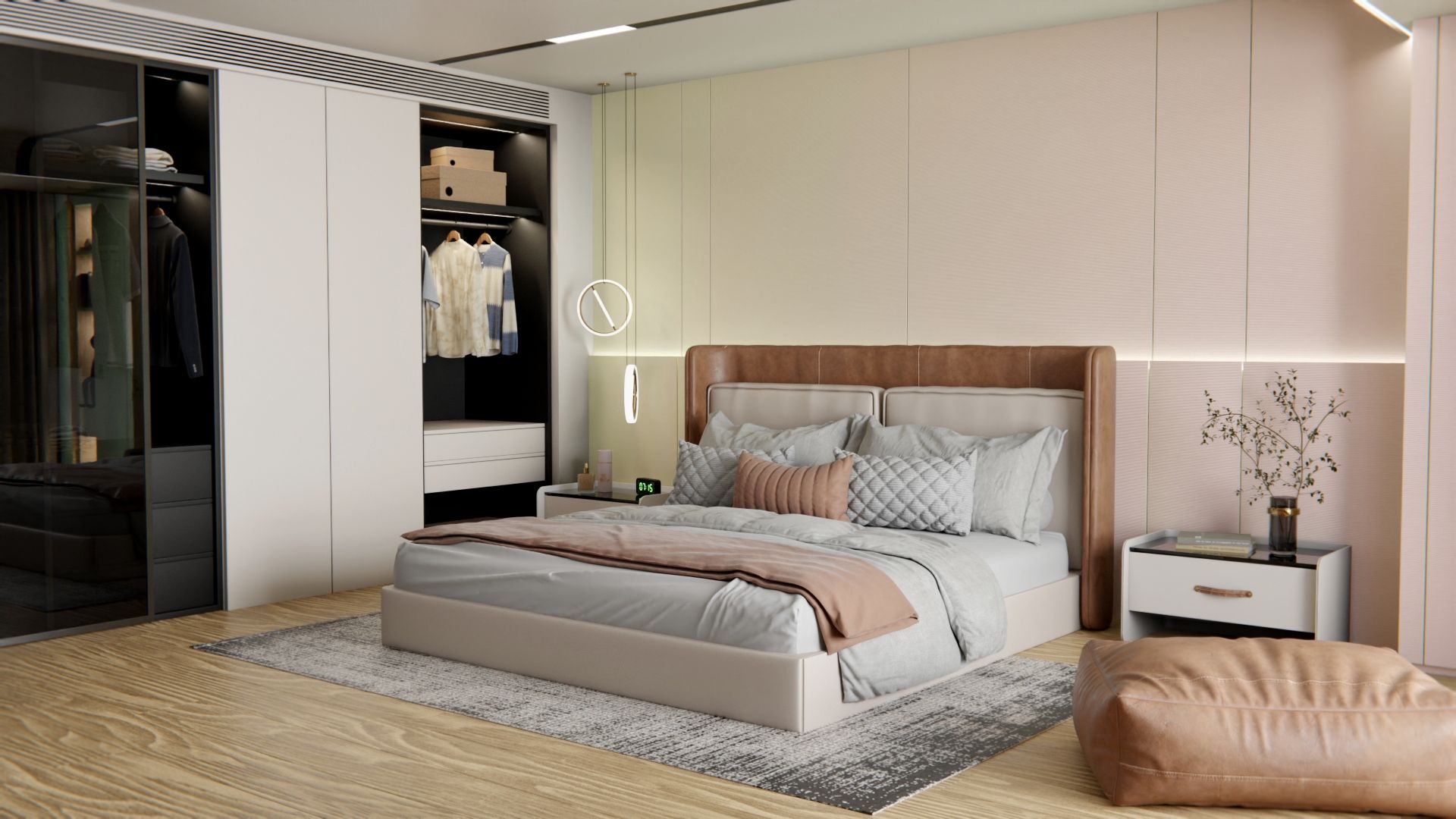 AU02 Aurora Stripes Cover Styl' vinyl wrap | for furniture & walls