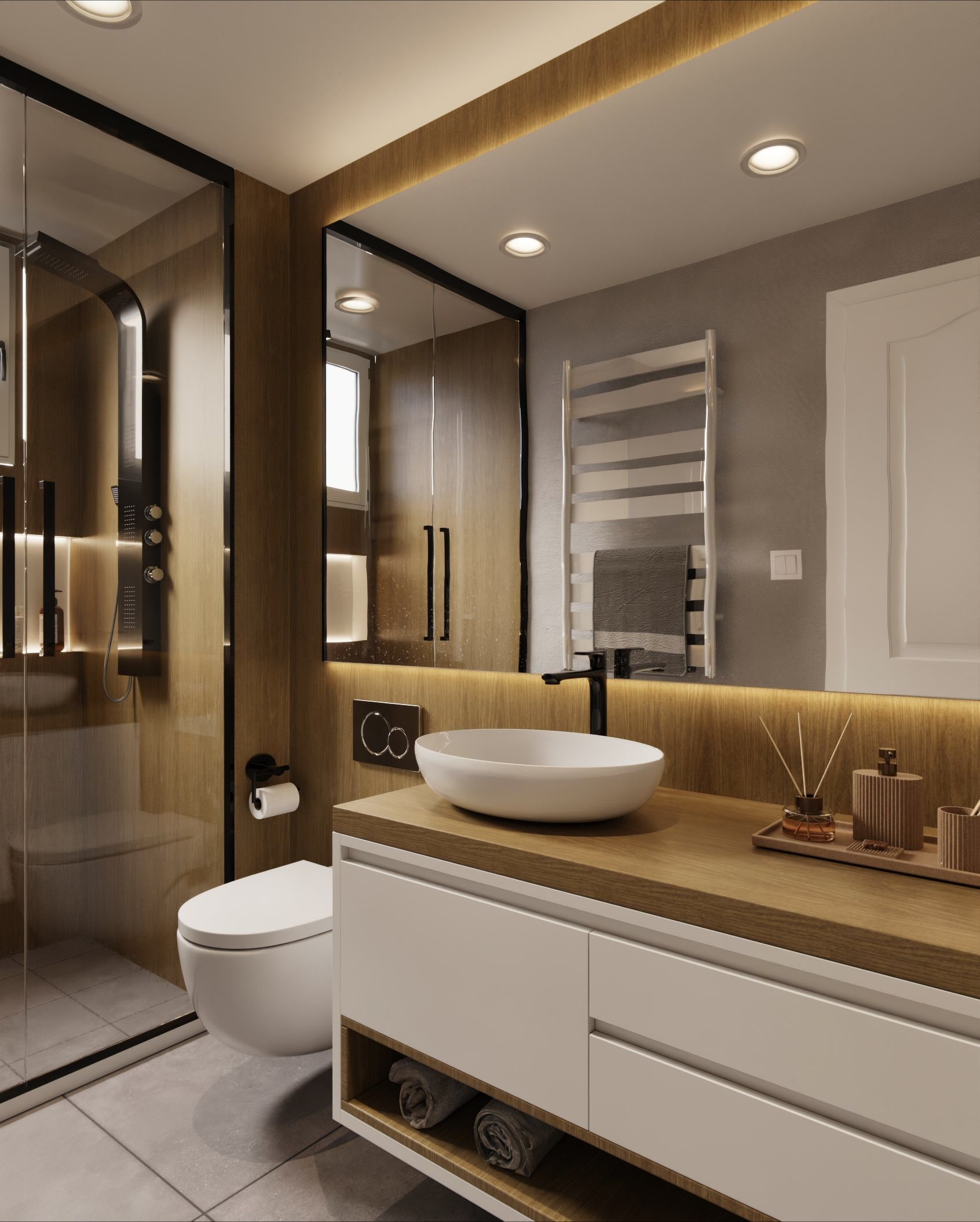 AZ07 Walnut Ash Cover Styl' vinyl wrap | for furniture & walls