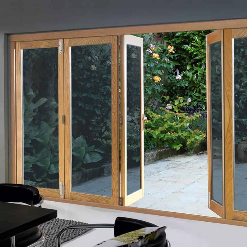 Blue Reflective Window Film A5 sample window film image showing finish and effect