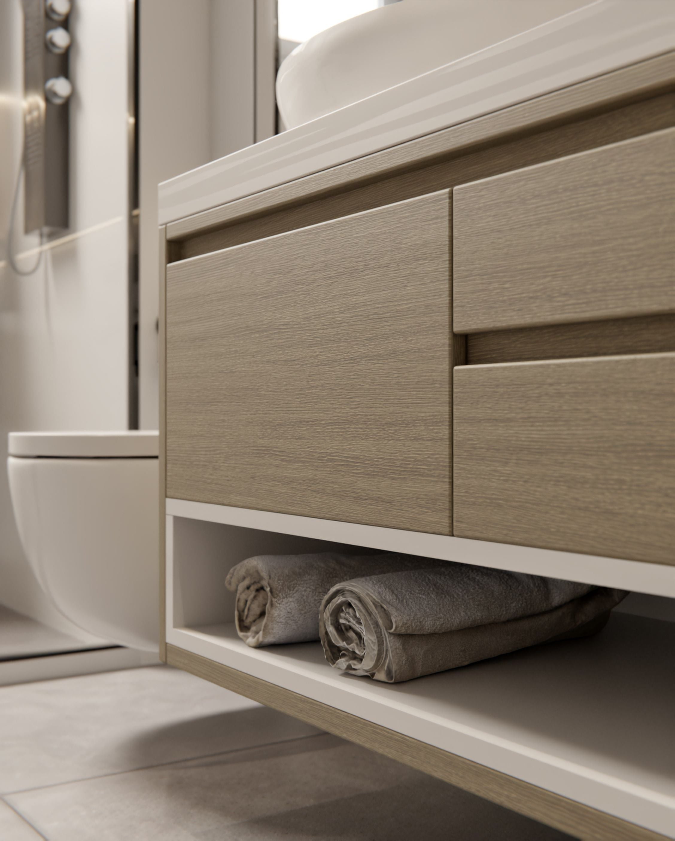 CT69 Cream Brown Cover Styl' vinyl wrap | for furniture & walls