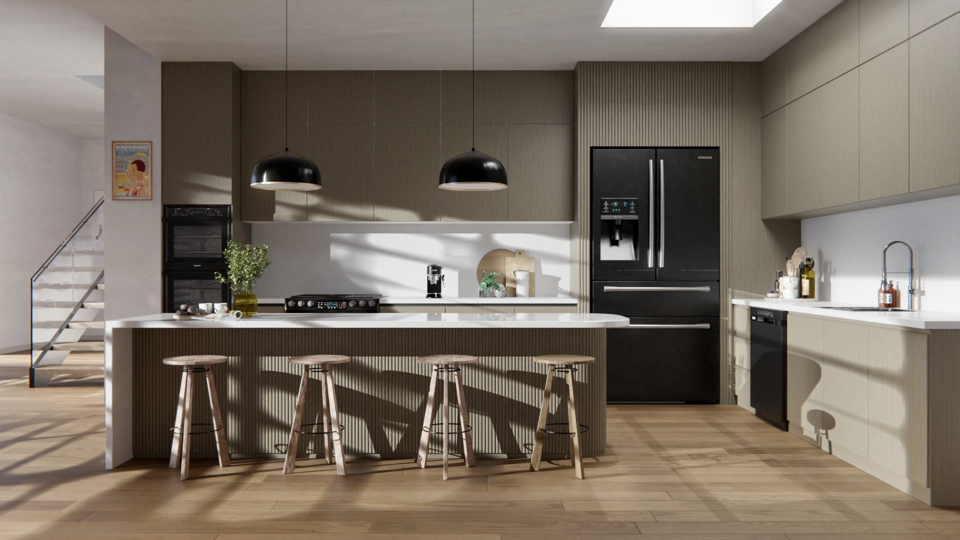CT69 Cream Brown Cover Styl' vinyl wrap | for furniture & walls