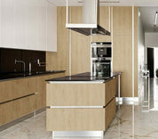 Close-up photo of Cover Styl' Beige Golden Oak Vinyl Wrap installed