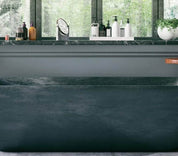 Close-up photo of Cover Styl' Blue Ebony Vinyl Wrap installed