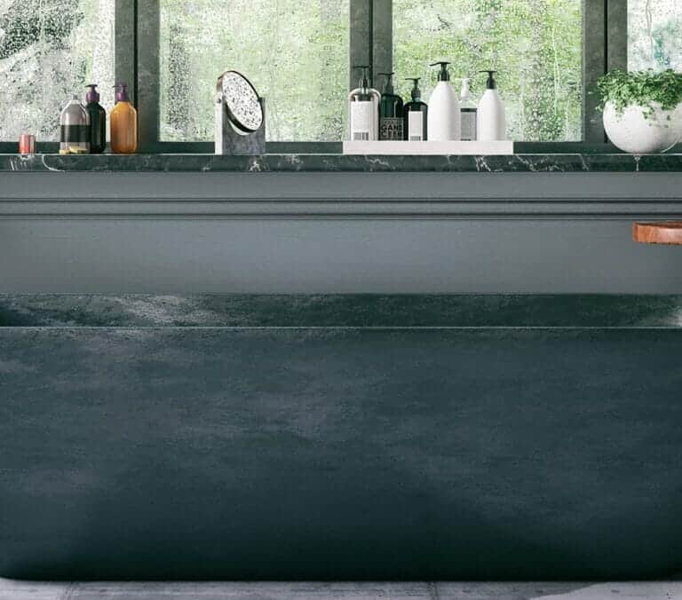 Close-up photo of Cover Styl' Blue Ebony Vinyl Wrap installed