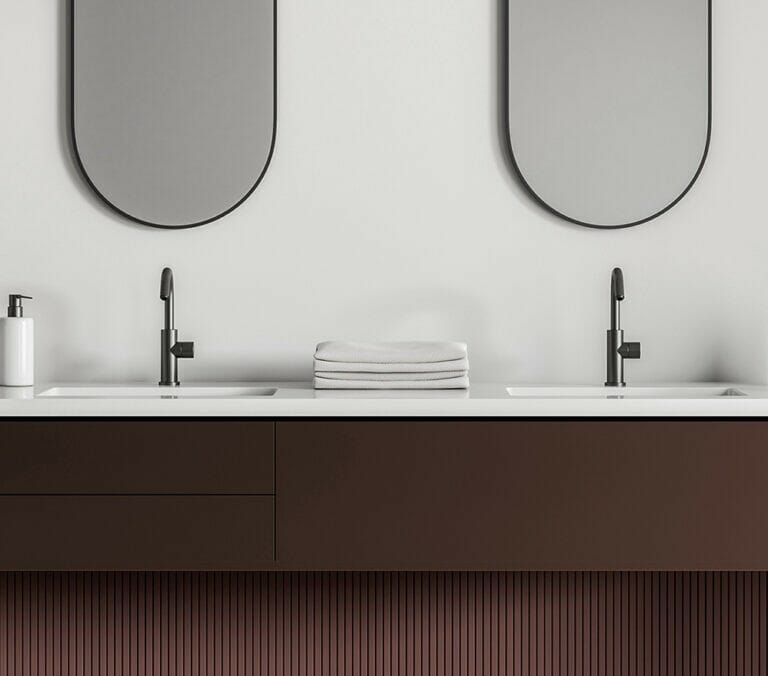 Close-up photo of Cover Styl' Brown Chocolate Vinyl Wrap installed