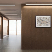 Close-up photo of Cover Styl' Brown Line Oak Structured Vinyl Wrap installed