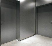 Close-up photo of Cover Styl' Brushed Silver Vinyl Wrap installed