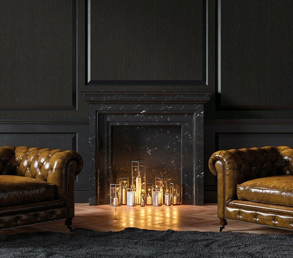 Close-up photo of Cover Styl' Castagno Caducci Vinyl Wrap installed