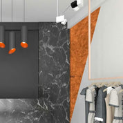 Close-up photo of Cover Styl' Classic Copper Vinyl Wrap installed