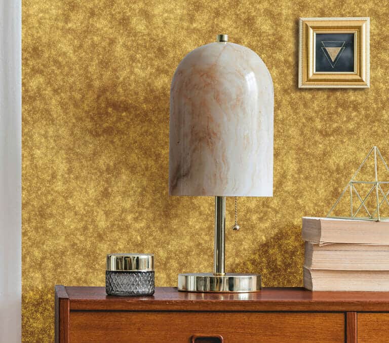 Close-up Photo of Cover Styl' Classic Gold Vinyl Wrap installed