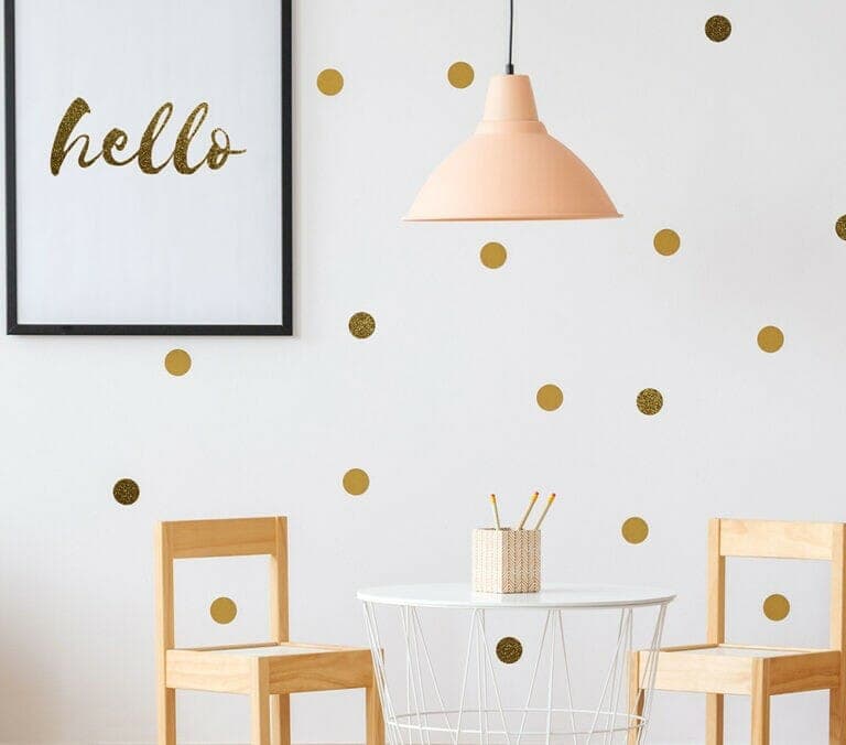 Close-up Photo of Cover Styl' Classic Yellow Vinyl Wrap installed