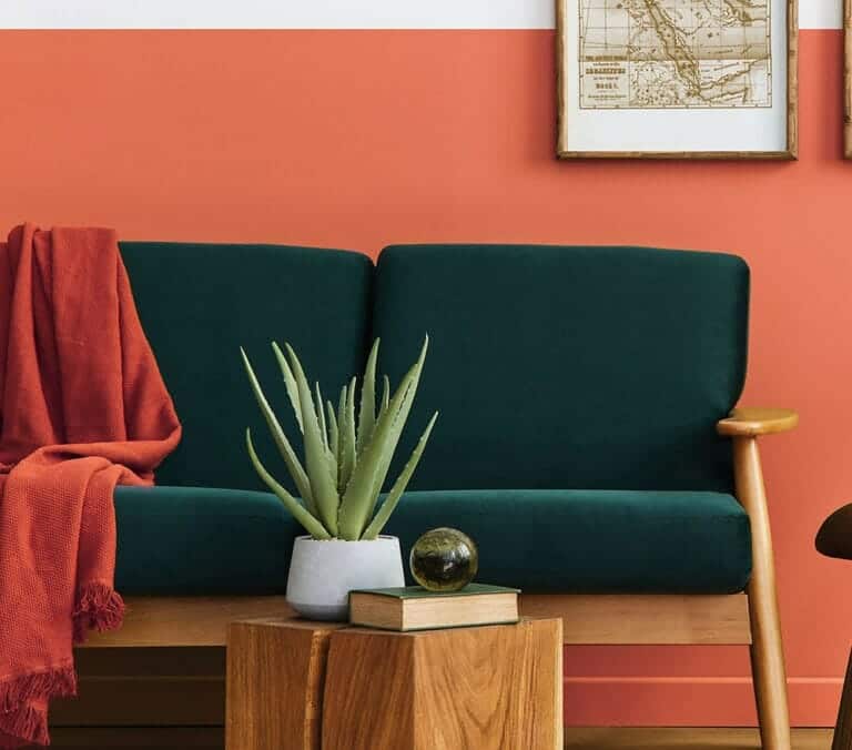 Close-up photo of Cover Styl' Peach Light Vinyl Wrap installed