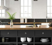 Close-up photo of Cover Styl' Dark Ash Grey Velvet Grain Vinyl Wrap installed