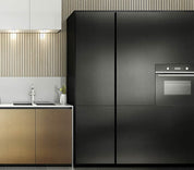 Close-up photo of Cover Styl' Soft Brushed Dark Silver Vinyl Wrap installed