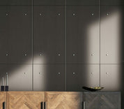 Close-up photo of Cover Styl' Dark Brushed Silver Vinyl Wrap installed