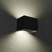 Photo of Cover Styl' Dark Grey Concrete Plaster Vinyl Wrap installed showing a different view