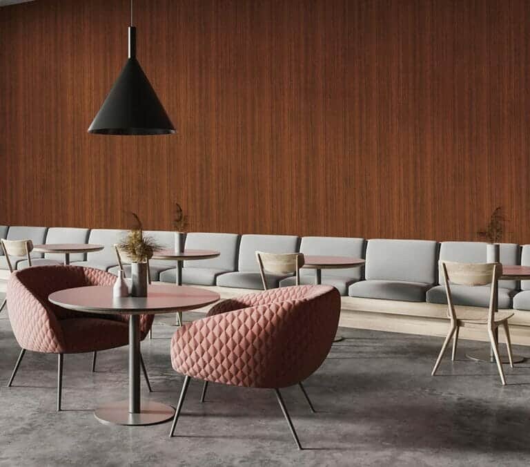 Close-up photo of Cover Styl' Dark Orangey Cherry Vinyl Wrap installed