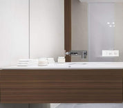 Close-up photo of Cover Styl' Ebony Dark Brown Vinyl Wrap installed