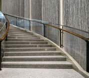 Close-up photo of Cover Styl' Grey And Black Granite Vinyl Wrap installed