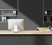 Close-up photo Cover Styl' Grey Wood Vinyl Wrap installed