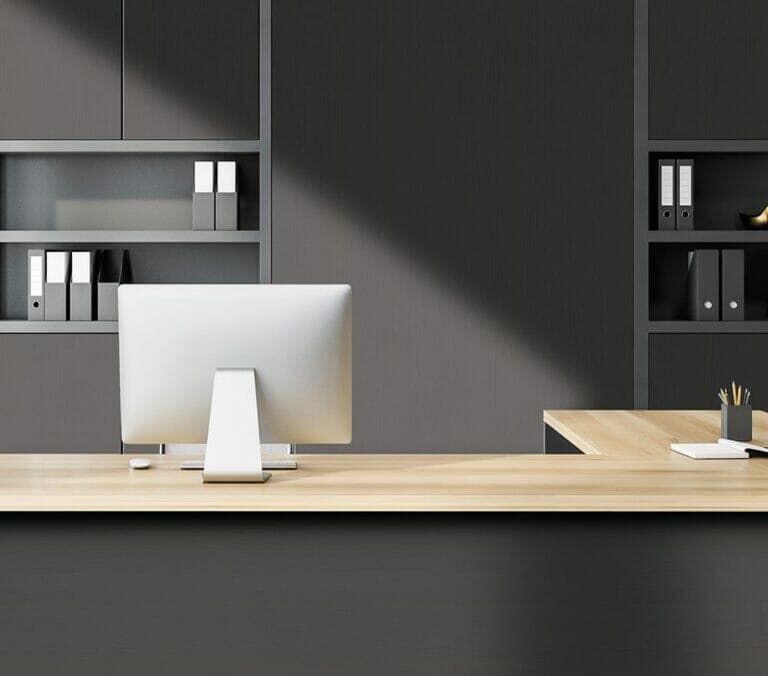 Close-up photo Cover Styl' Grey Wood Vinyl Wrap installed