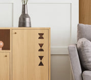 Close-up photo of Cover Styl' Light Beech Vinyl Wrap installed