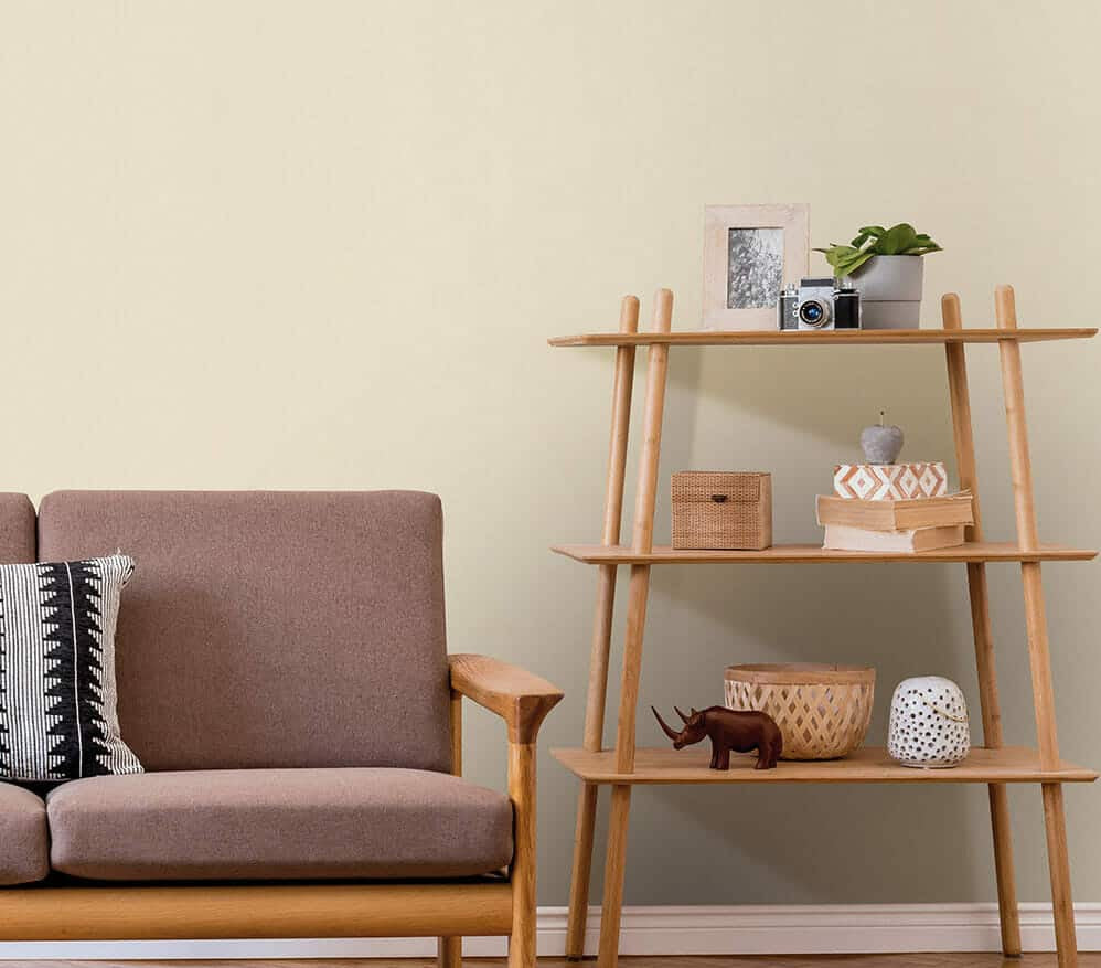 Light Cream Leather Wall and Furniture Cover Styl' vinyl wrap | for furniture & walls (NE43)